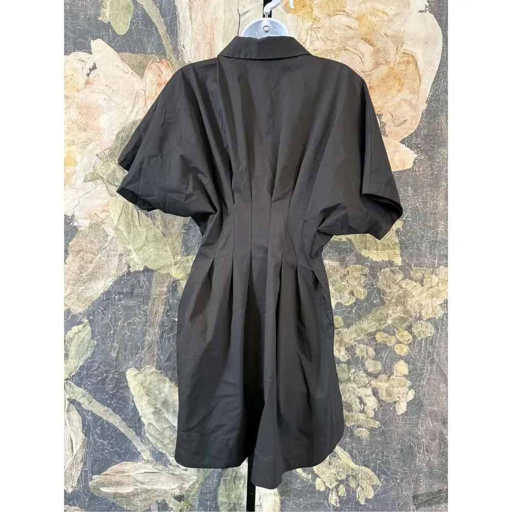 Anthropologie The Tobie Mini Shirt Dress by Exquise Size M - Picture 4 of 5
